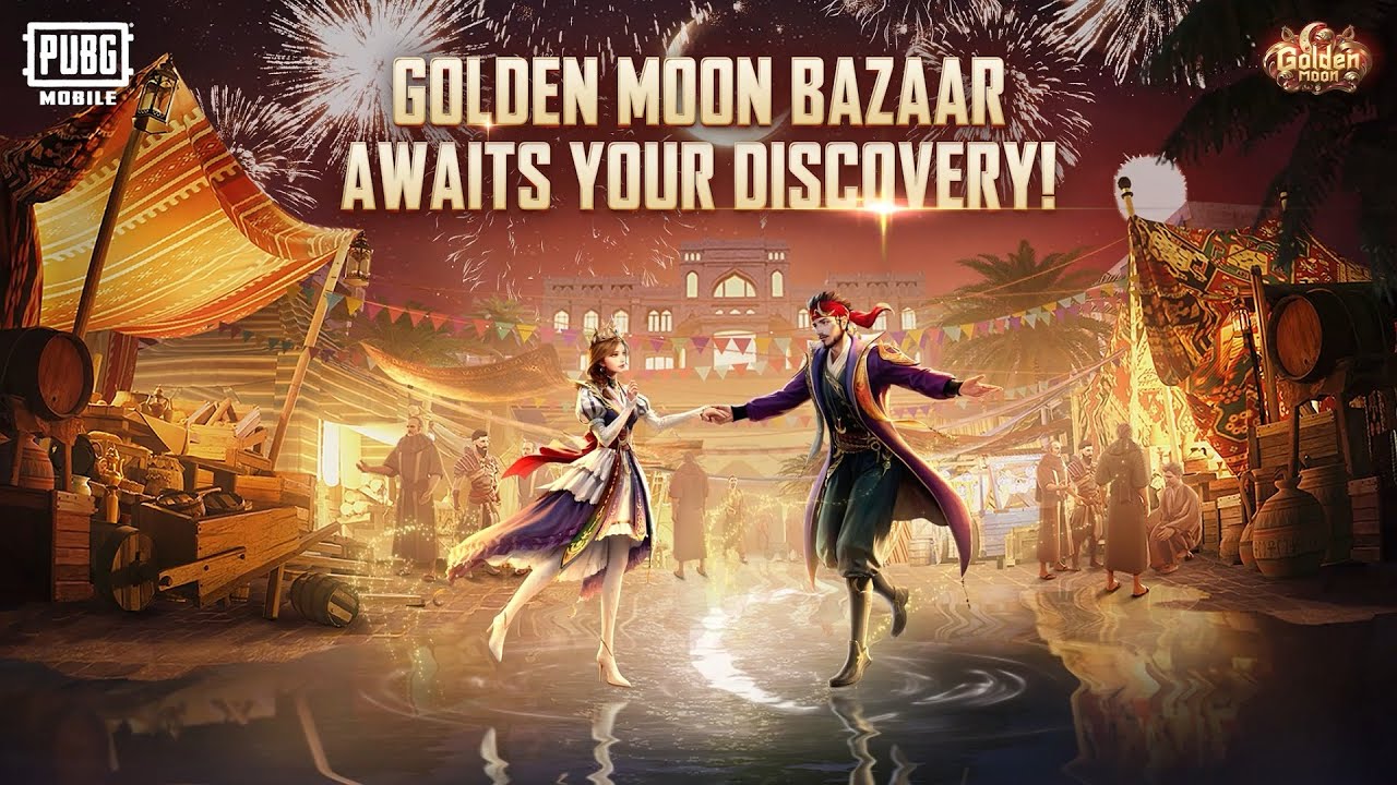 PUBG Mobile celebra la nuova campagna Golden Moon: The Tides e la grande apertura del Bazar Golden Moon
